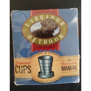 Labrador Outdoor Survival Cups & Hydration Manual Kit Sealed New Novelty Gift